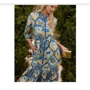 Printfresh High Horse showstopper dress sage L